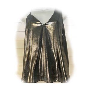MICHELLE MASON Silk Asymmetrical Top